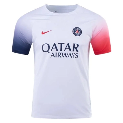 Ligue 1 Men's Paris Saint-Germain Pre Match Away Training Jersey 23/24 01