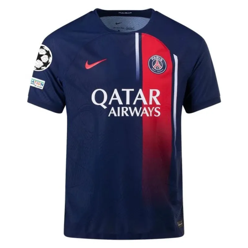 Ligue 1 Men's Paris Saint-Germain Home Jersey 23/24 - UCL