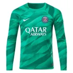 Ligue 1 Men's Paris Saint-Germain Long Sleeve Goalkeeper Jersey 23/24