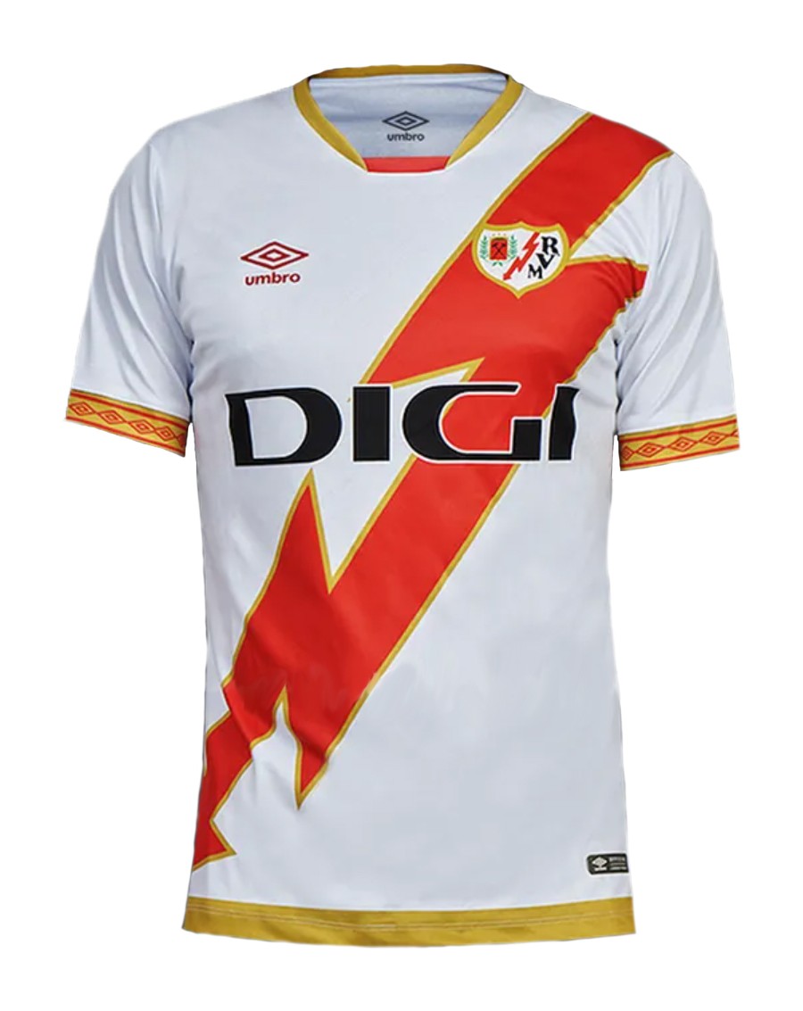 La Liga 23/24 Rayo Vallecano Home Soccer Jersey