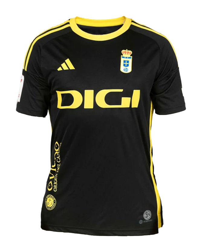 La Liga 23/24 Real Oviedo Second Away Soccer Jersey