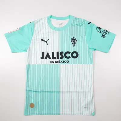 La Liga 23/24 Real Sporting de Gijón Away Soccer Jersey 01