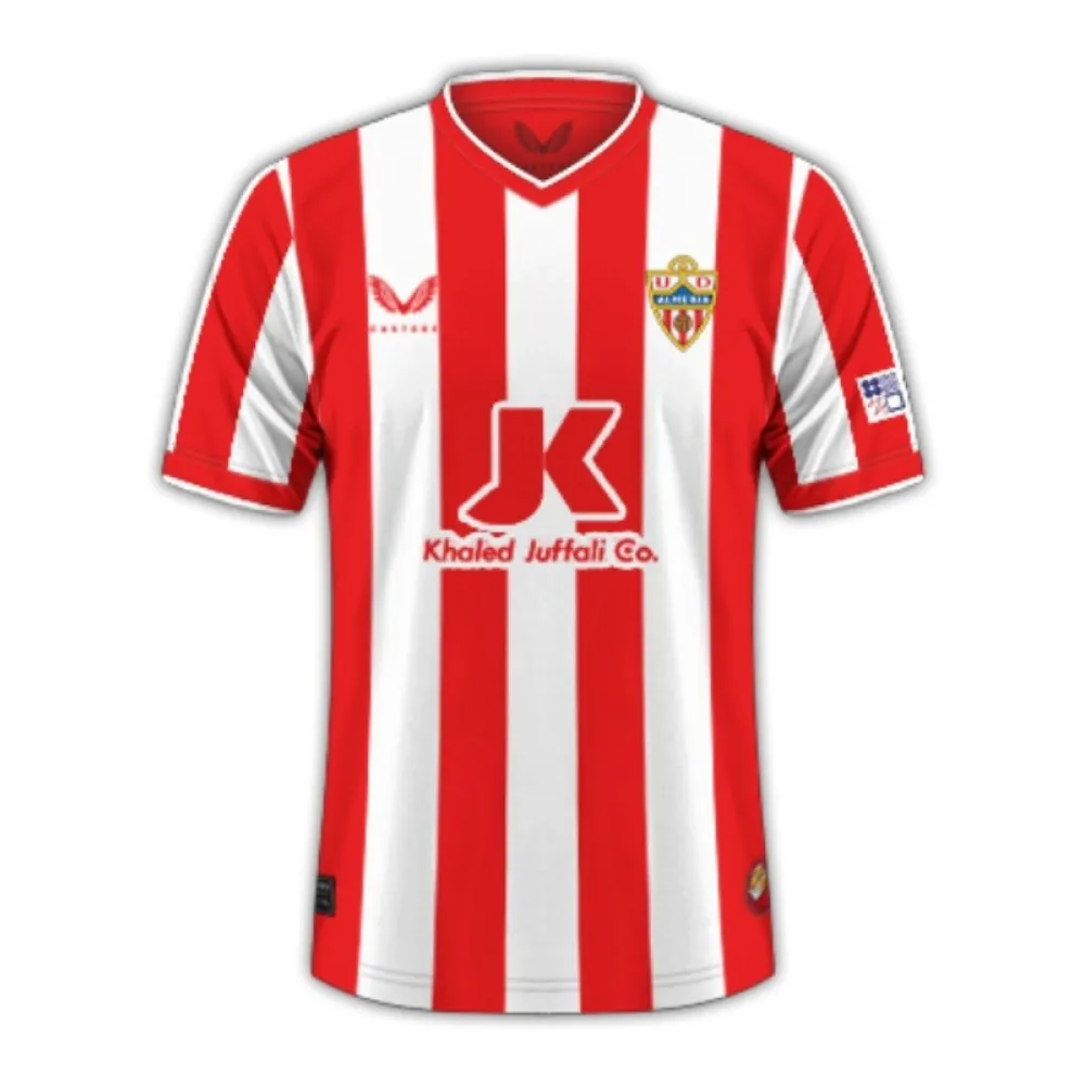 La Liga 23/24 UD Almería Home Soccer Jersey