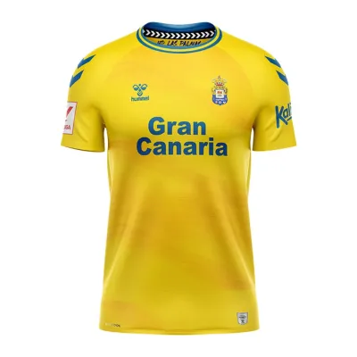 La Liga 23/24 UD Las Palmas Home Soccer Jersey 01