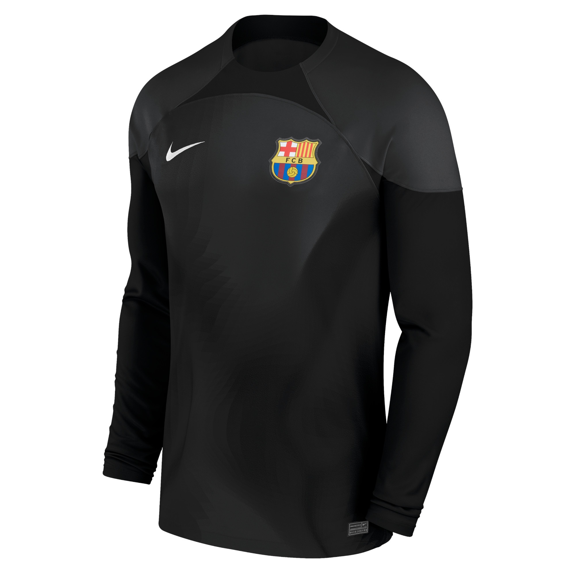 La Liga Barcelona Long Sleeve Goalkeeper Jersey 22/23 - Black