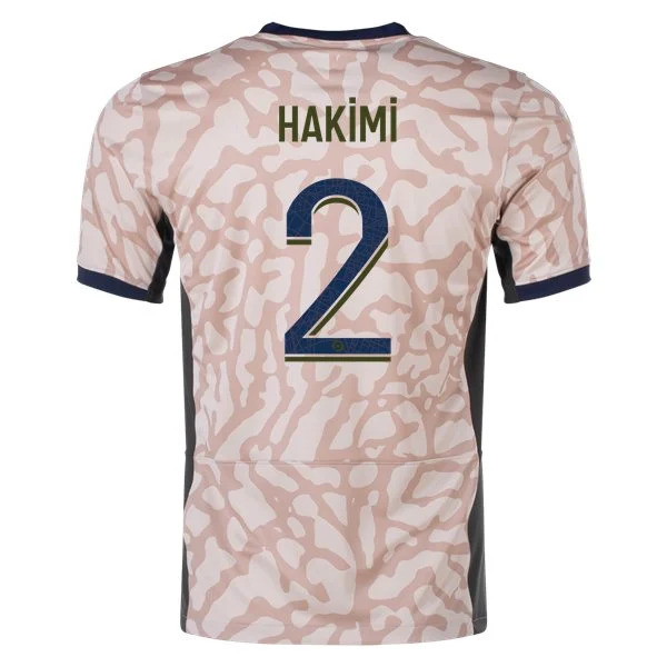 Ligue 1 Men's Replica Hakimi Paris Saint-Germain Fourth Jersey 23/24