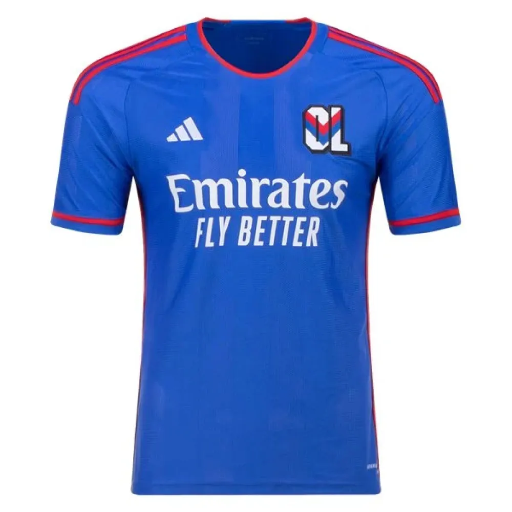 Ligue 1 Men's Replica Lyon Away Jersey 23/24