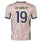 Ligue 1 Men's Replica Lee Kang-In Paris Saint-Germain Fourth Jersey 23/24