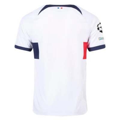 Ligue 1 Men's Replica Paris Saint-Germain Away Jersey 23/24 - UCL 02