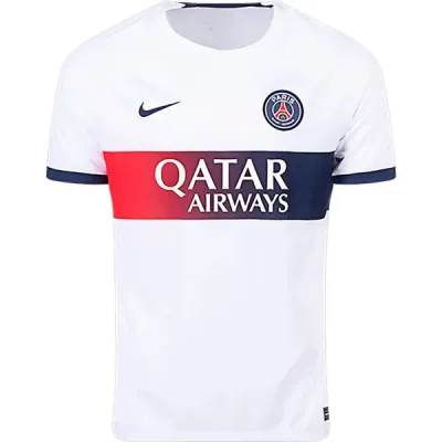 Ligue 1 Men's Replica Mbappe Paris Saint-Germain Away Jersey 23/24 02
