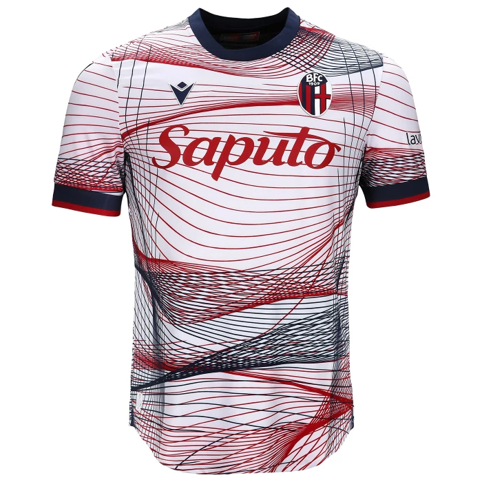 Serie A 23/24 Bologna F.C. 1909 Second Away Soccer Jersey
