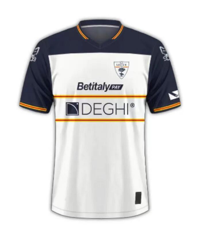 Serie A 23/24 U.S. Lecce Away Soccer Jersey