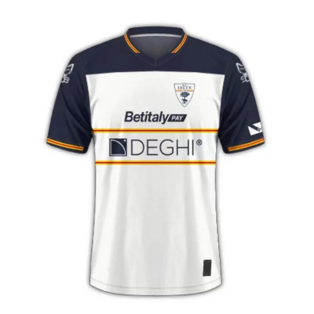 Serie A 23/24 U.S. Lecce Away Soccer Jersey