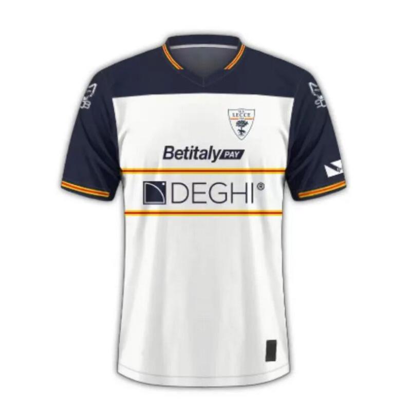 Serie A 23/24 U.S. Lecce Away Soccer Jersey