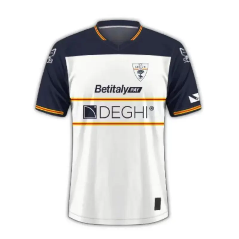 Serie A 23/24 U.S. Lecce Away Soccer Jersey