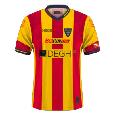 Serie A 23/24 U.S. Lecce Home Soccer Jersey 01