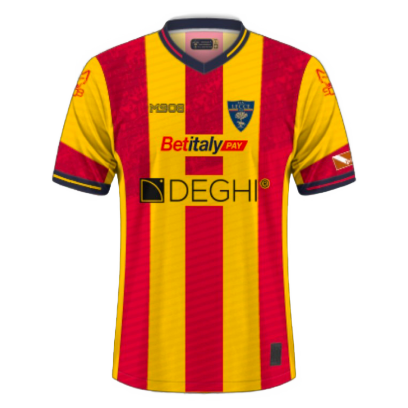 Serie A 23/24 U.S. Lecce Home Soccer Jersey
