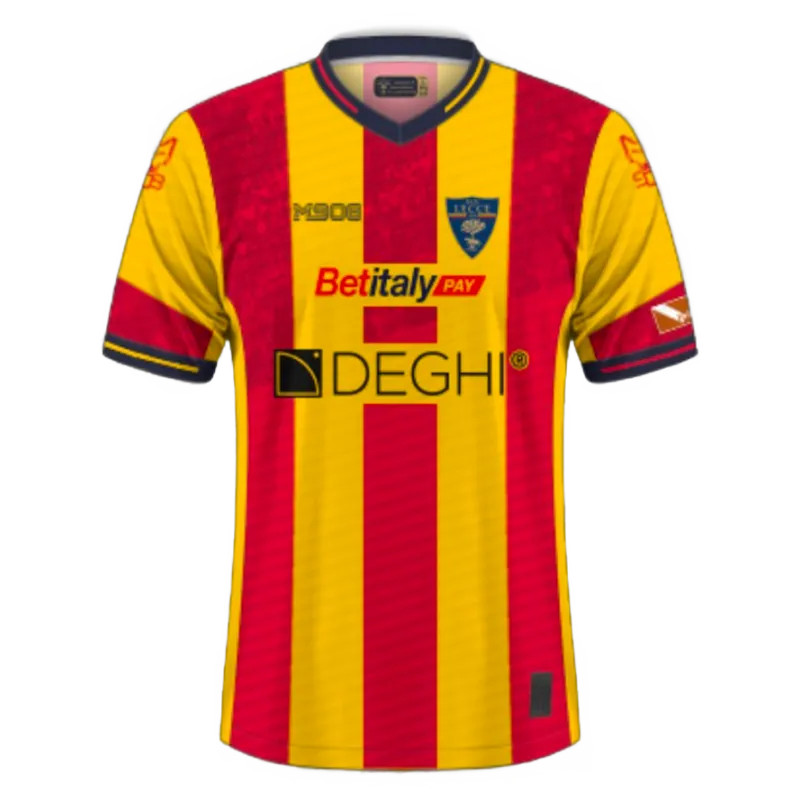Serie A 23/24 U.S. Lecce Home Soccer Jersey