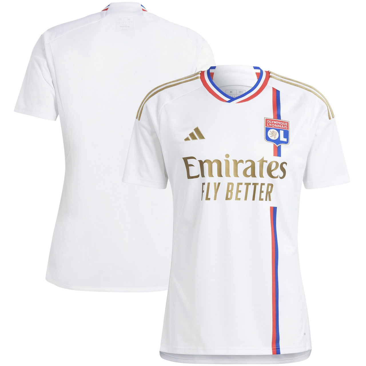 Ligue 1 23/24 Olympique Lyonnais Home Soccer Jersey