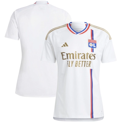 Ligue 1 23/24 Olympique Lyonnais Home Soccer Jersey 01
