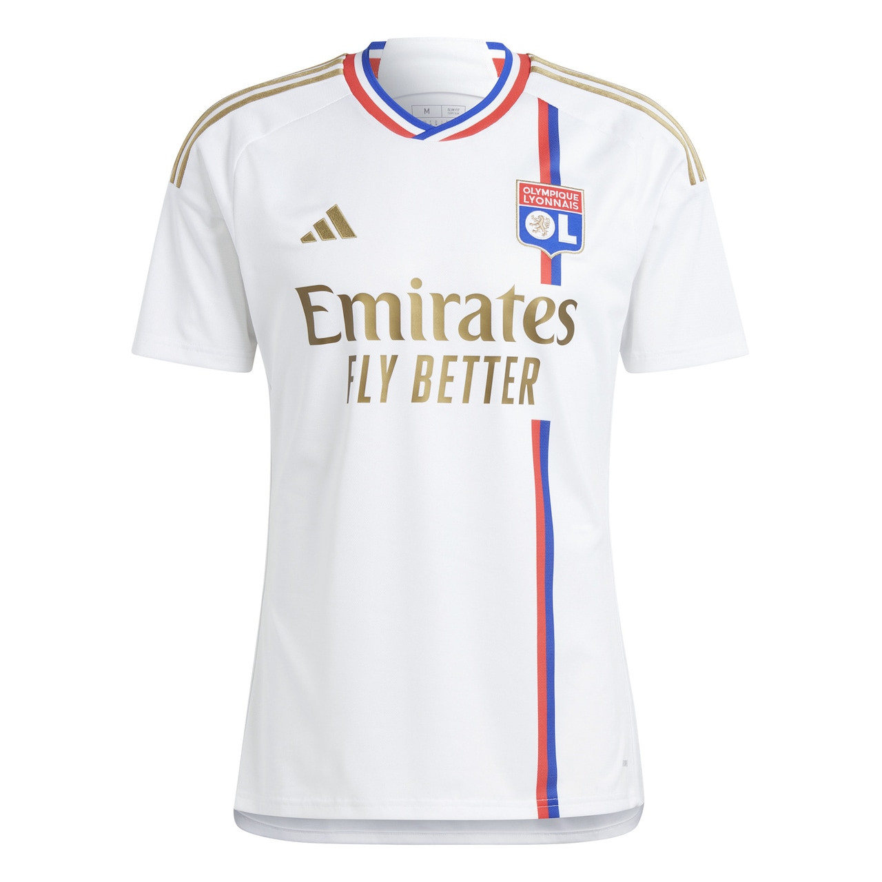 Ligue 1 23/24 Olympique Lyonnais Home Soccer Jersey