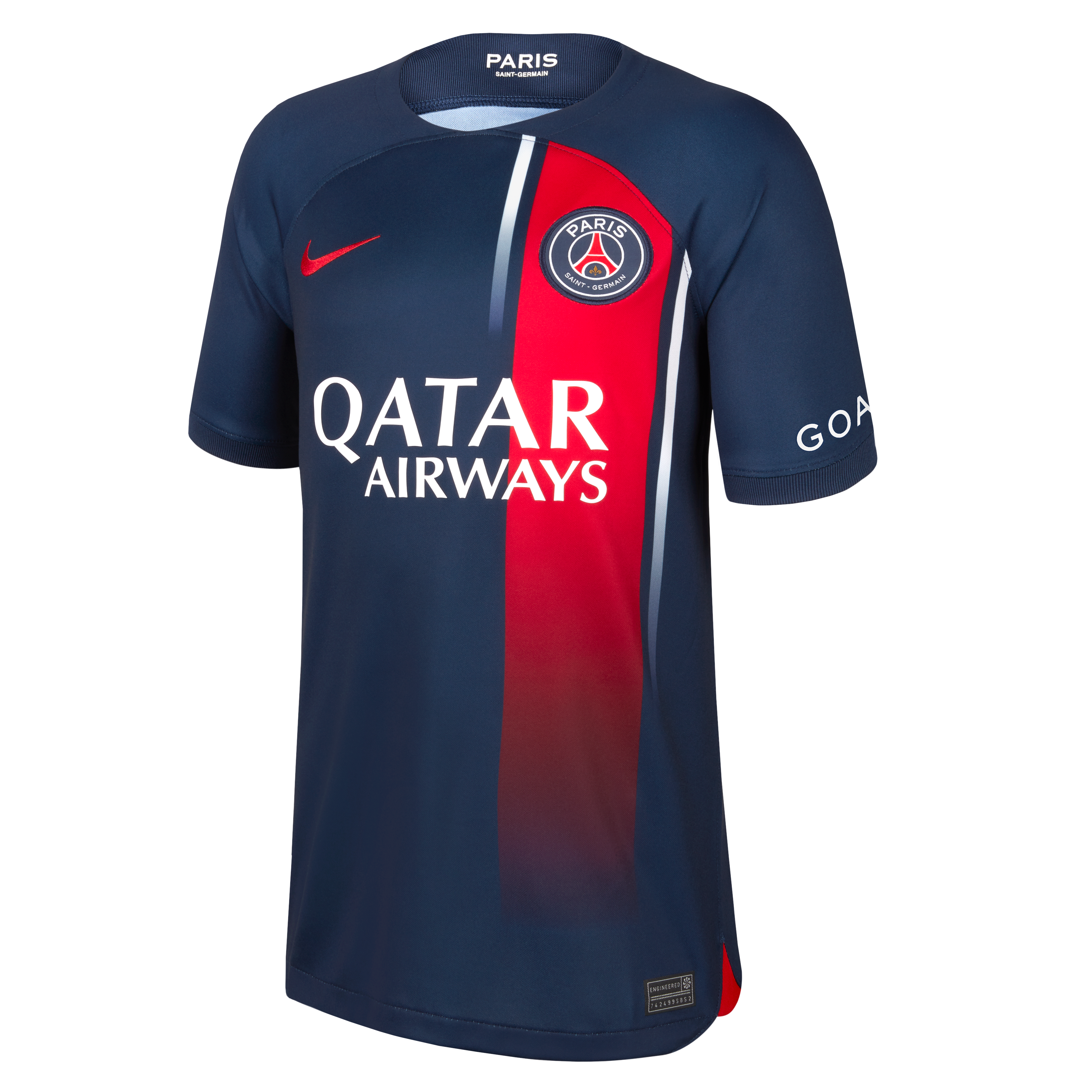 Ligue 1 23/24 Paris FC Home Soccer Jersey