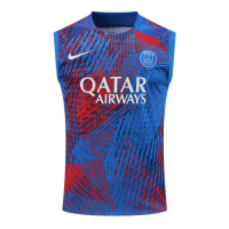 Ligue 1 23/24 Paris FC Soccer Vest Training Suit Blue