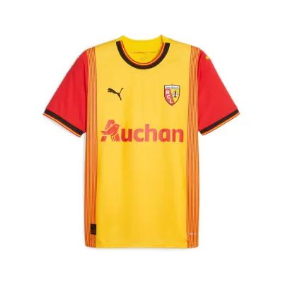 Ligue 1 23/24 RC Lens Home Soccer Jersey 01