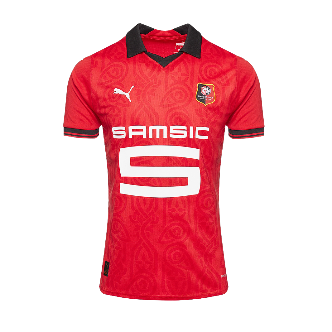 Ligue 1 23/24 Stade Rennais F.C. Home Soccer Jersey