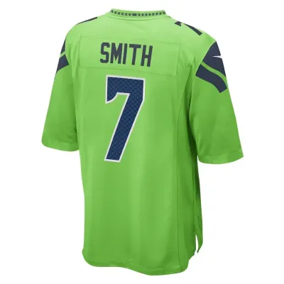 Men's Seattle Seahawks Geno Smith Jersey 02