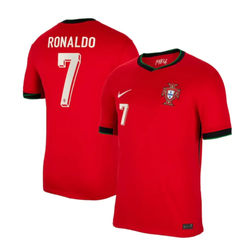 Cristiano Ronaldo Portugal Replica 24/25 Home Jersey
