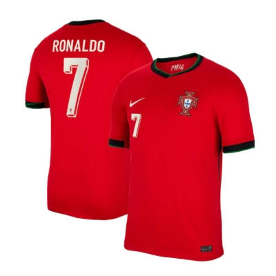 Cristiano Ronaldo Portugal Replica 24/25 Home Jersey 01