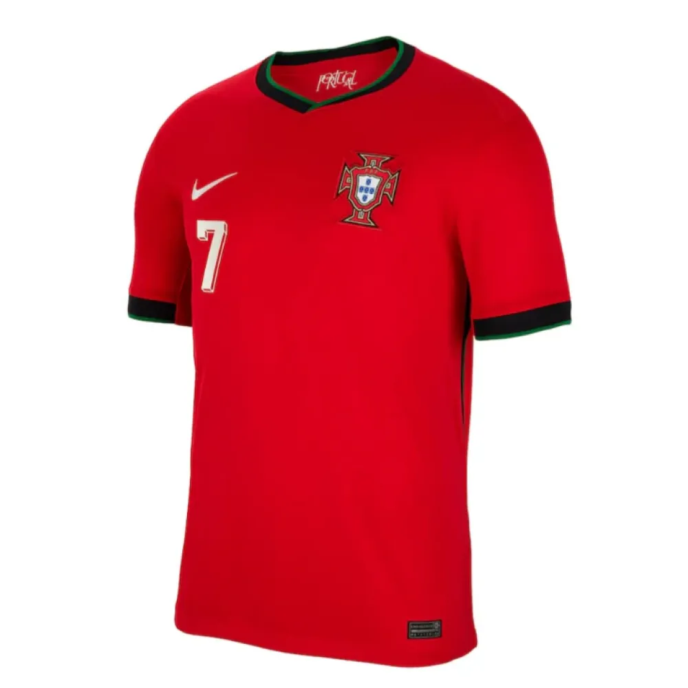 Cristiano Ronaldo Portugal Replica 24/25 Home Jersey