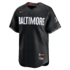 Men's Baltimore Orioles Adley Rutschman Black City Connect Replica Player Name Jersey