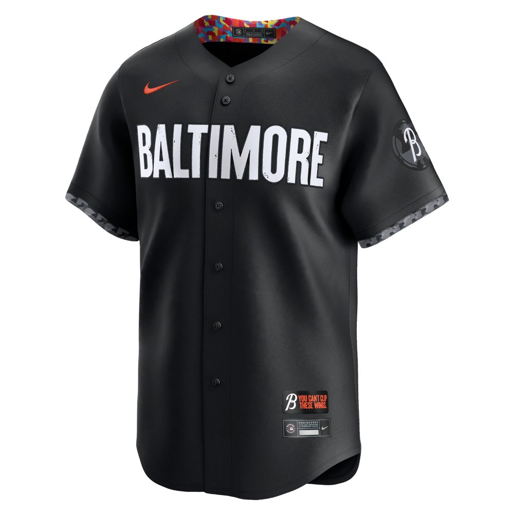 Men's Baltimore Orioles Adley Rutschman Black City Connect Replica Player Name Jersey