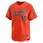 Men's Baltimore Orioles Adley Rutschman Orange Alternate Elite Jersey