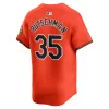 Men's Baltimore Orioles Adley Rutschman Orange Alternate Elite Jersey