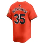 Men's Baltimore Orioles Adley Rutschman Orange Alternate Elite Jersey