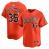 Men's Baltimore Orioles Adley Rutschman Orange Alternate Elite Jersey