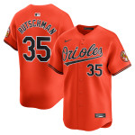 Men's Baltimore Orioles Adley Rutschman Orange Alternate Elite Jersey