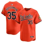 Men's Baltimore Orioles Adley Rutschman Orange Alternate Elite Jersey