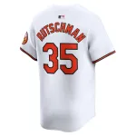 Men's Baltimore Orioles Adley Rutschman White Home Elite Jersey