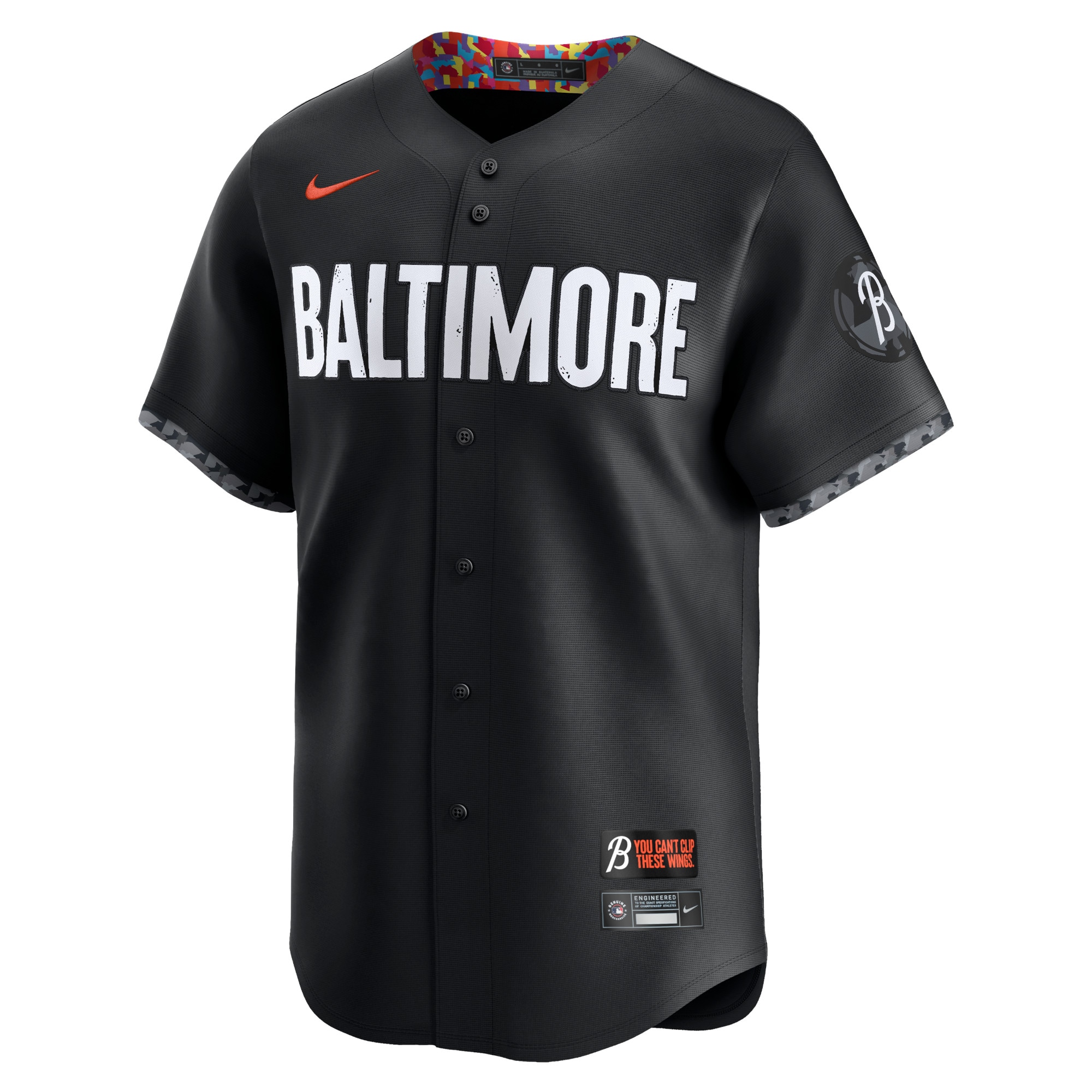Men's Baltimore Orioles Cedric Mullins Black City Connect Replica Player Name Jersey