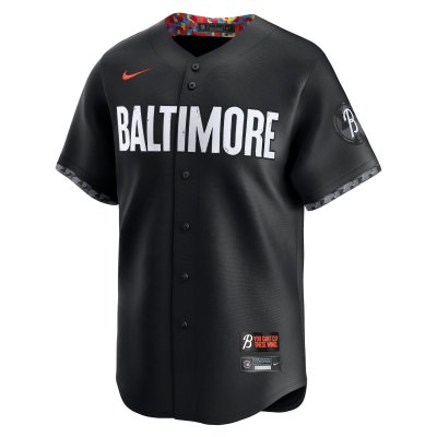 Men's Baltimore Orioles Cedric Mullins Black City Connect Replica Player Name Jersey 02