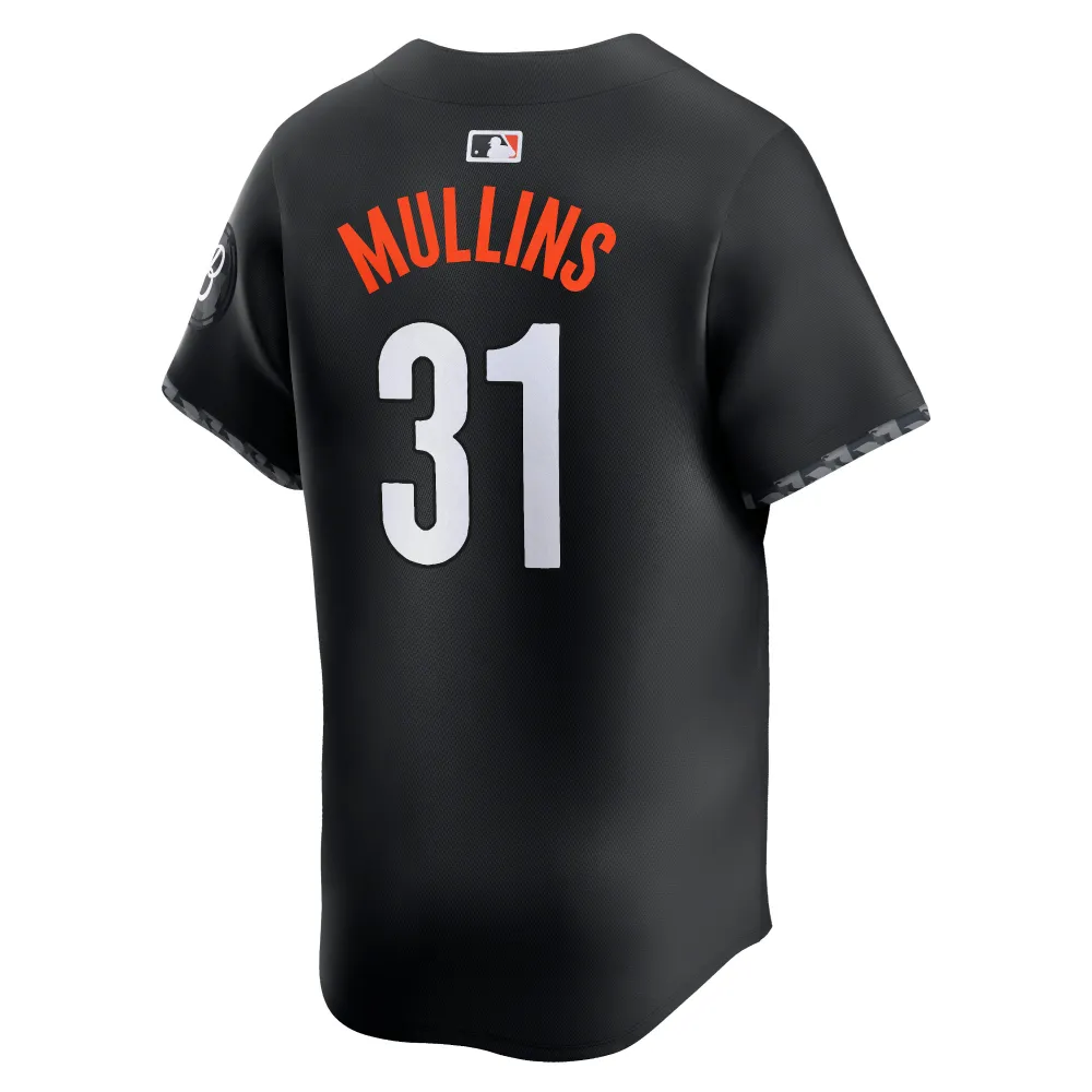 Men's Baltimore Orioles Cedric Mullins Black City Connect Replica Player Name Jersey