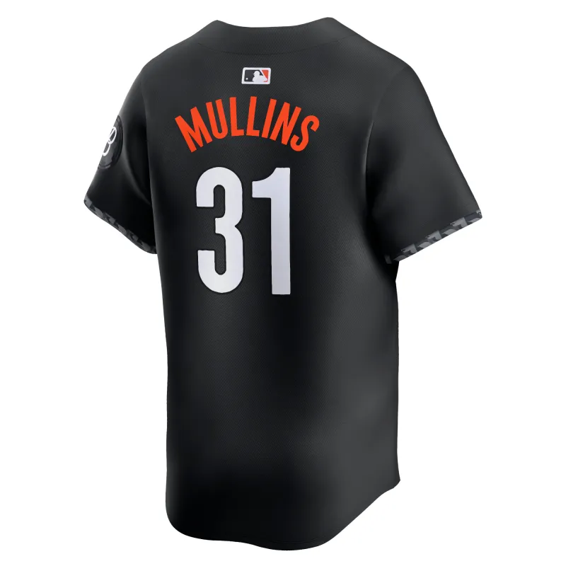 Men's Baltimore Orioles Cedric Mullins Black City Connect Replica Player Name Jersey