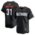 Men's Baltimore Orioles Cedric Mullins Black City Connect Replica Player Name Jersey