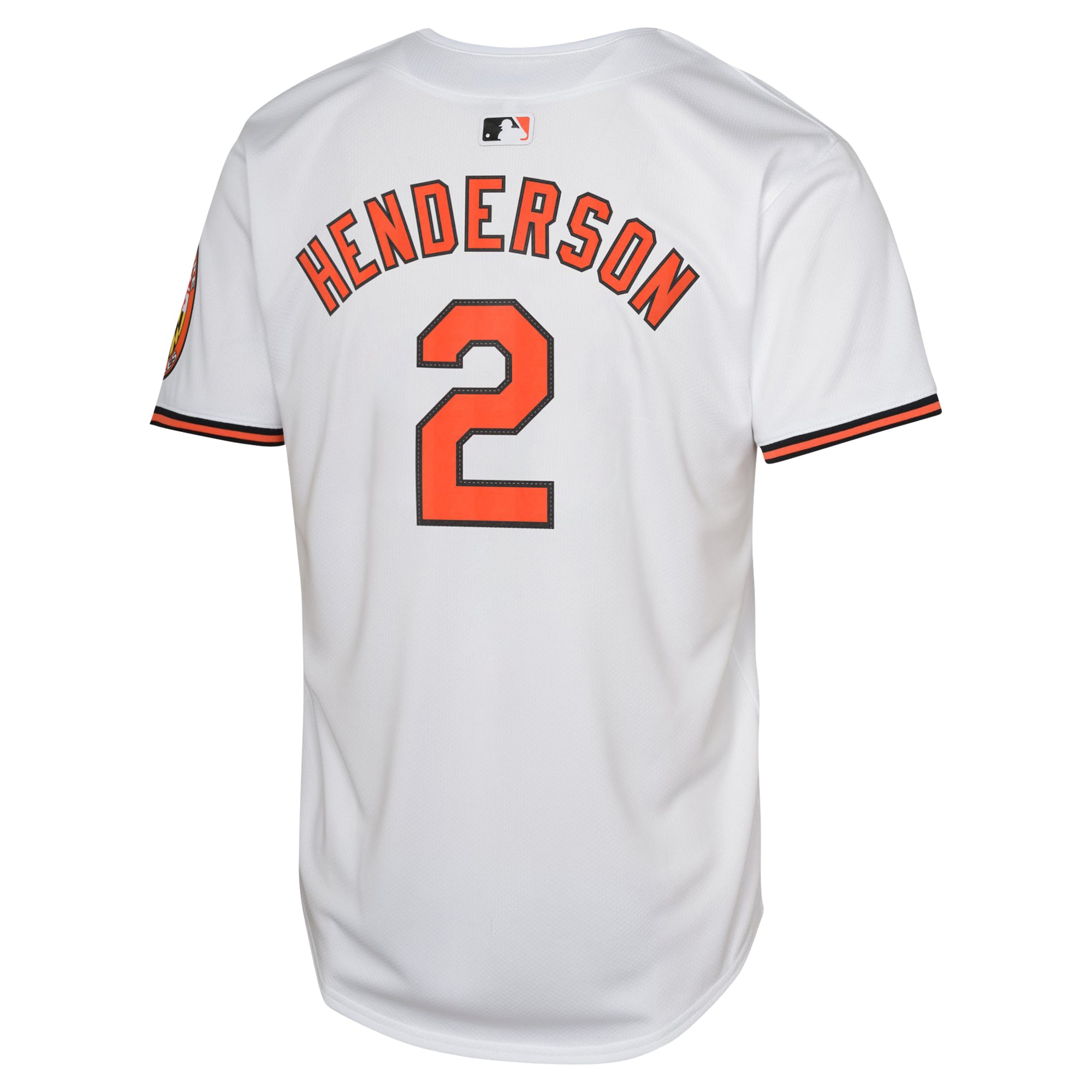 Men's Baltimore Orioles Gunnar Henderson White Home Elite Jersey