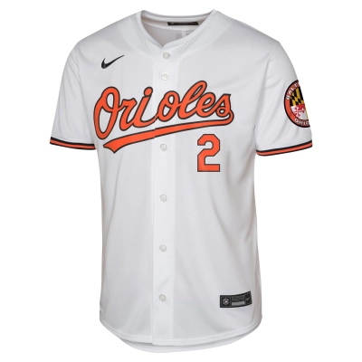 Men's Baltimore Orioles Gunnar Henderson White Home Elite Jersey 02