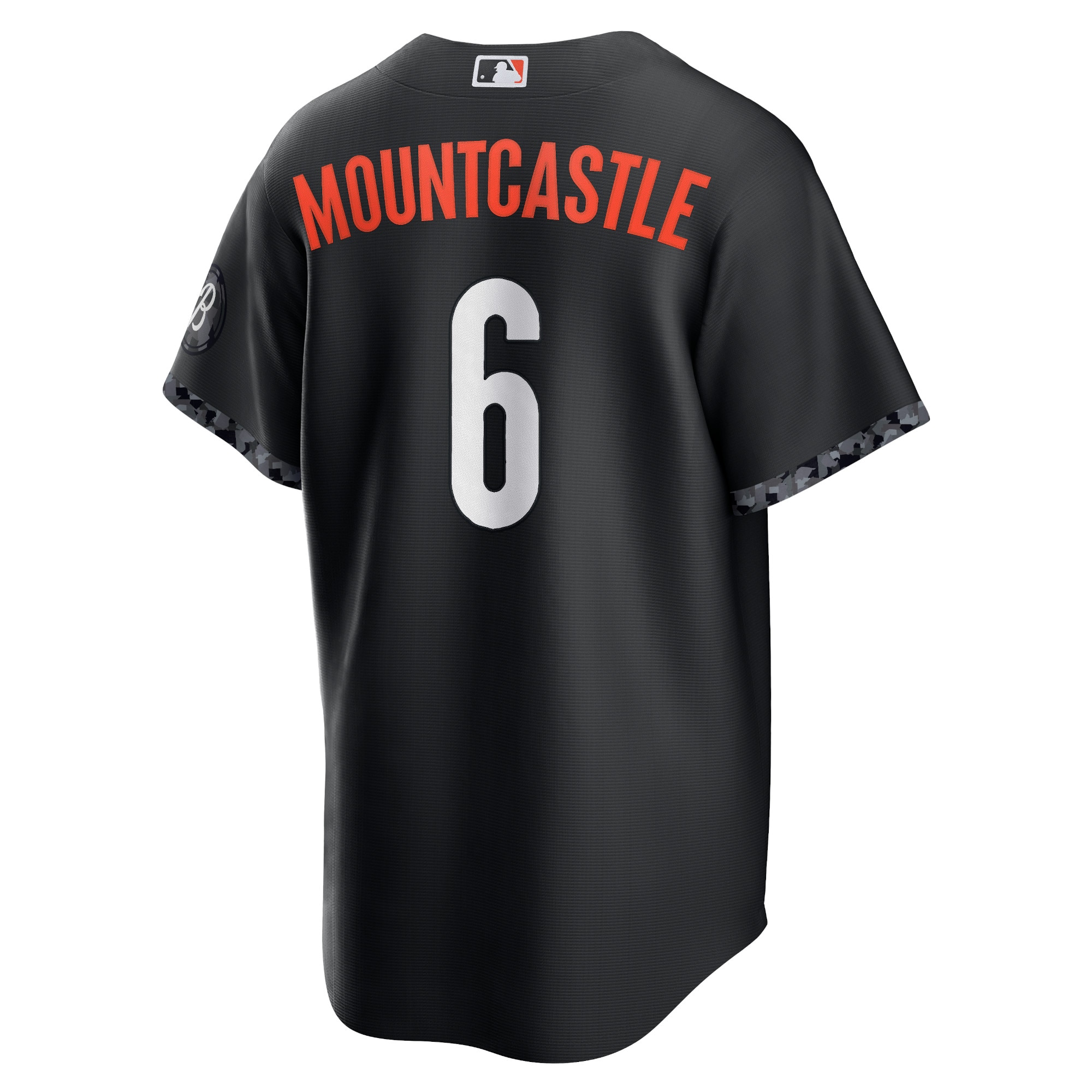 Men's Baltimore Orioles Ryan Mountcastle Black City Connect Replica Player Name Jersey